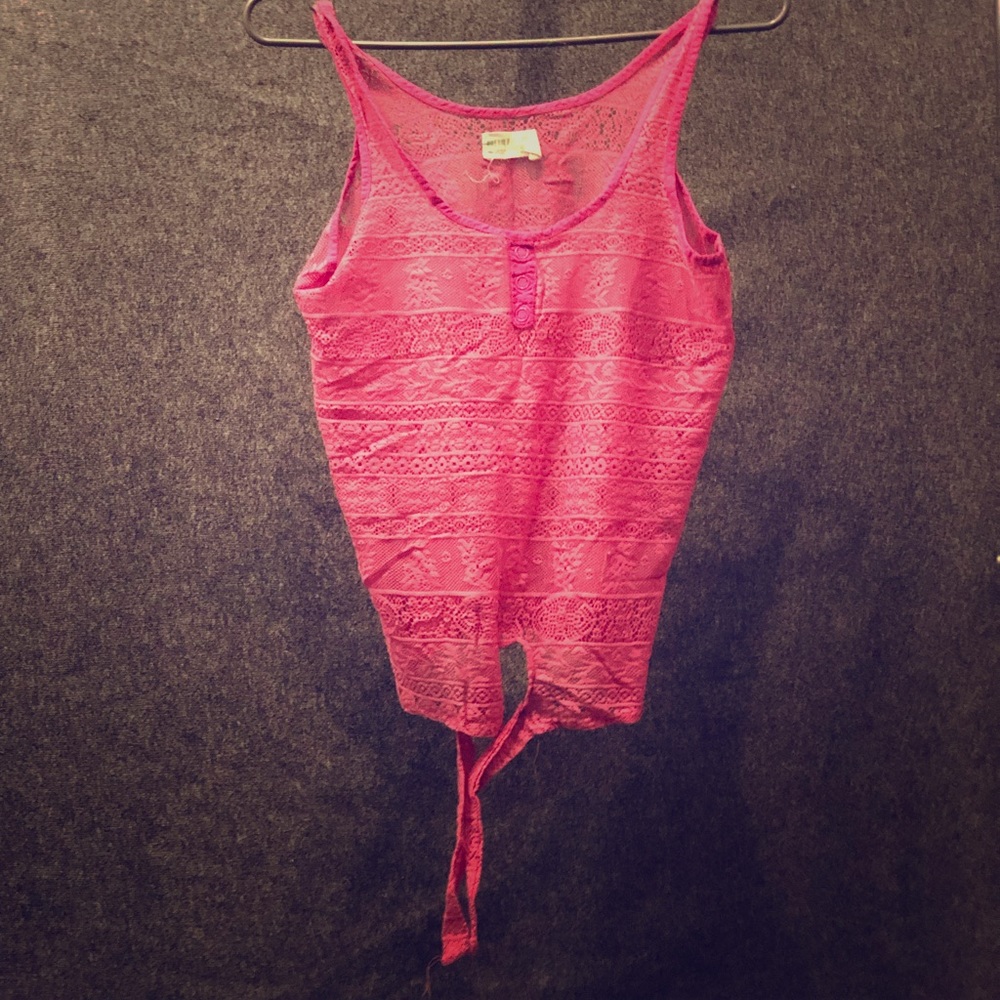 Pink tank